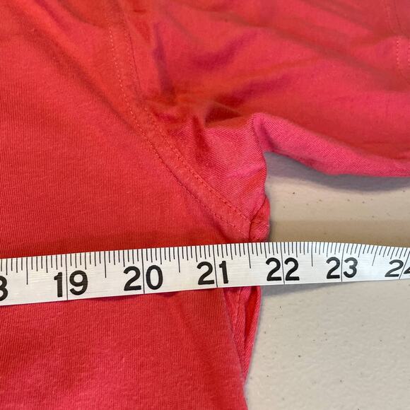 JUMPERS Coral White Zebra Crossing Graphic Short Sleeve T-Shirt Top M - Picture 9 of 10